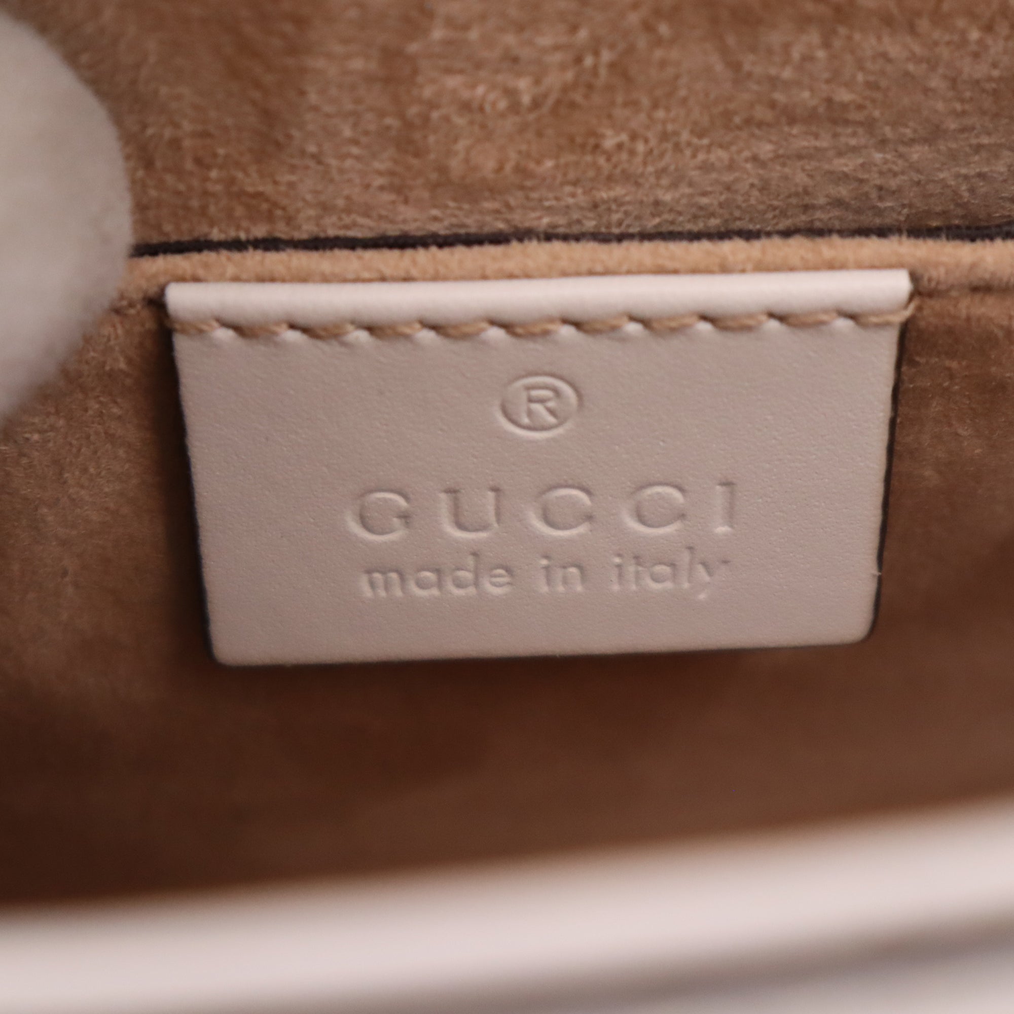 Gucci Calfskin Mini Sylvie Shoulder Bag