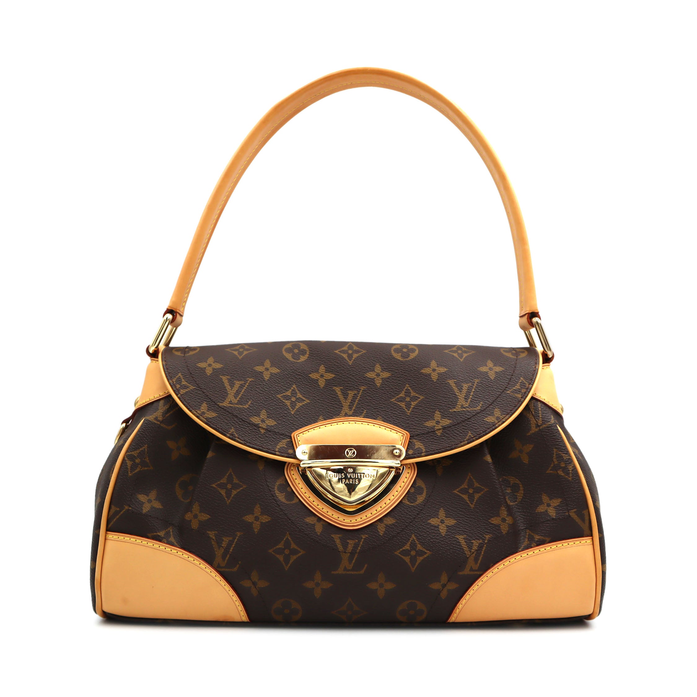 Louis Vuitton Monogram Canvas Beverly MM Shoulder Bag FL2048
