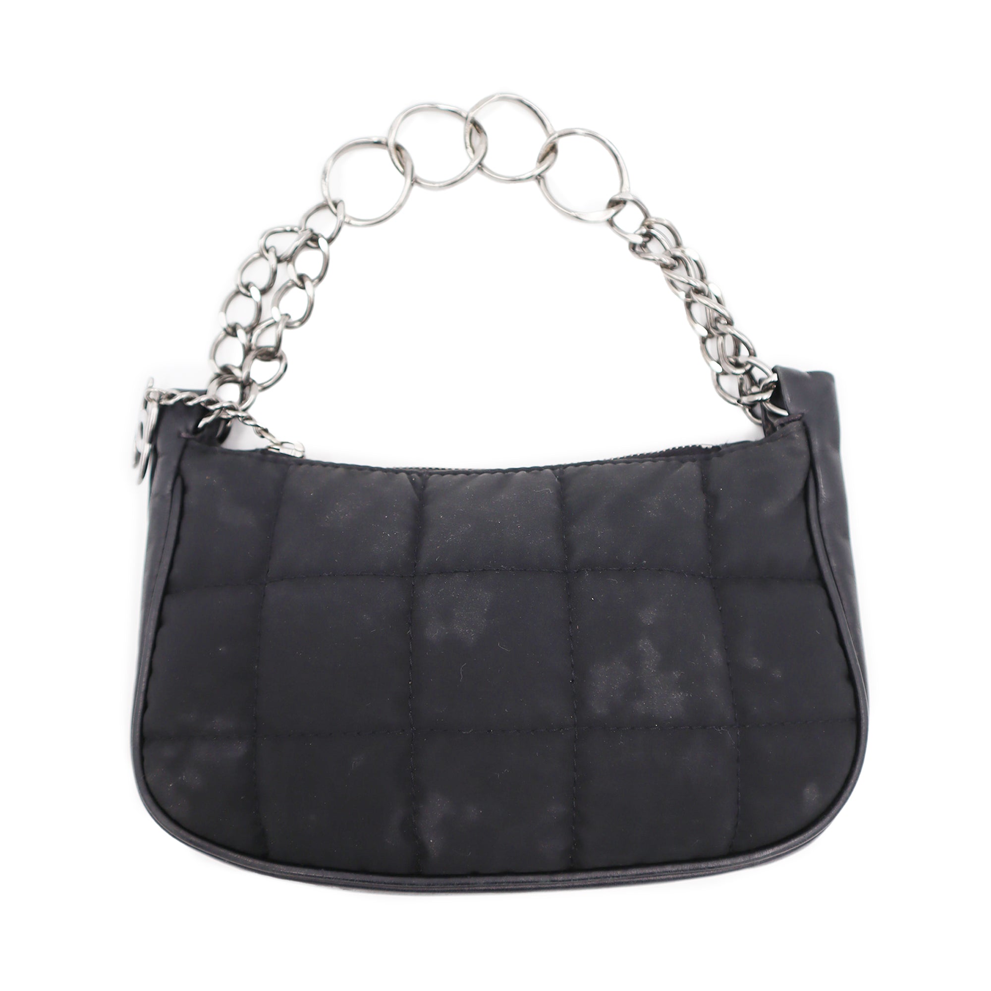 Chanel Nylon Quilted Chain Shoulder Bag 7853971