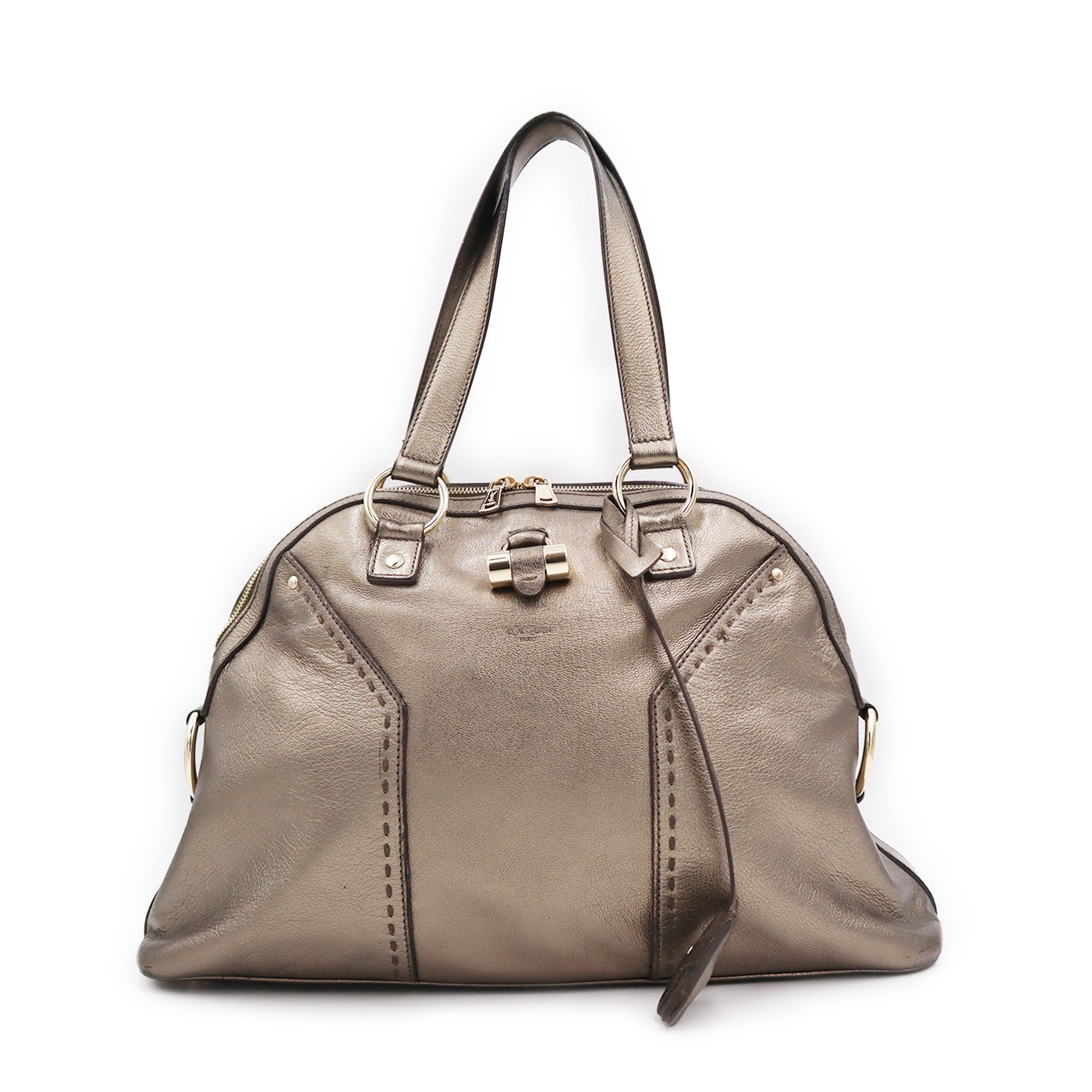YSL Leather Muse Handbag
