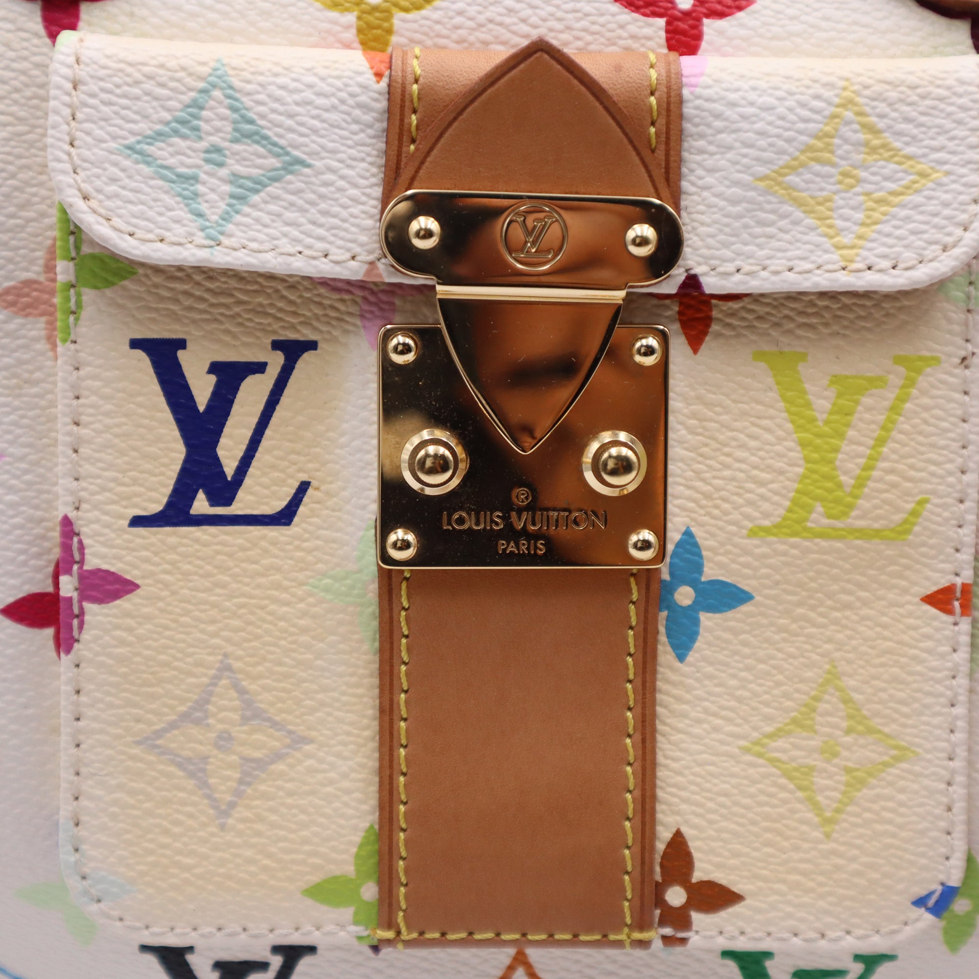 Louis Vuitton Monogram Multicolor Speedy 30 Boston Bag SP0073