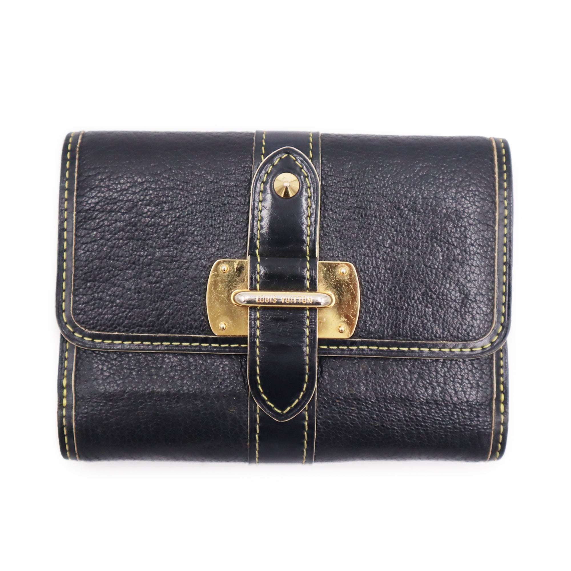 Louis Vuitton Leather Suhali Le Favori Compact Wallet TH2069