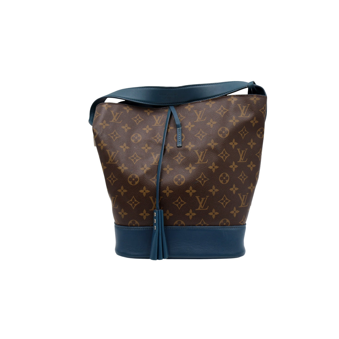 Louis Vuitton Blue Monogram Canvas NN14 Idole GM Bucket Bag