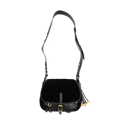 Prada Odette leather bag Black ref.184859 - Joli Closet