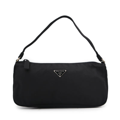 Prada Odette leather bag Black ref.184859 - Joli Closet