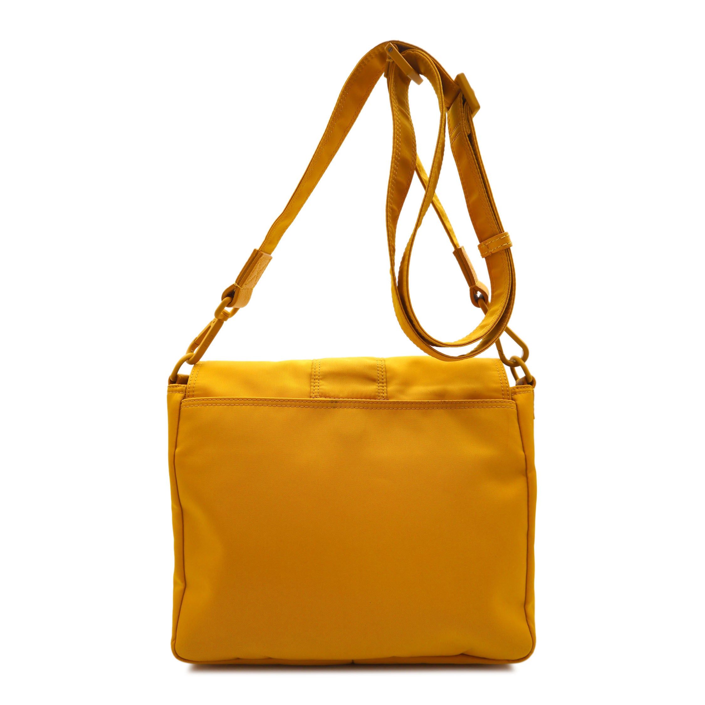 Fendi Econyl Nylon Baguette Medium Messenger Bag