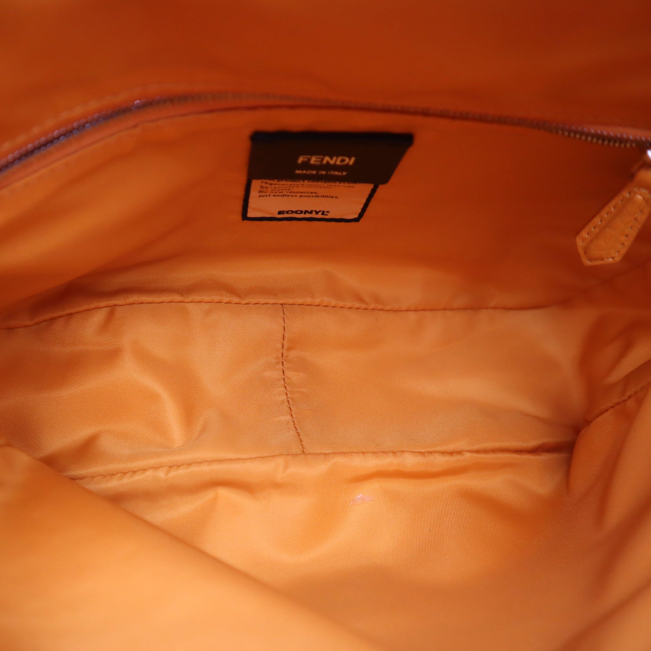 Fendi Econyl Nylon Baguette Medium Messenger Bag