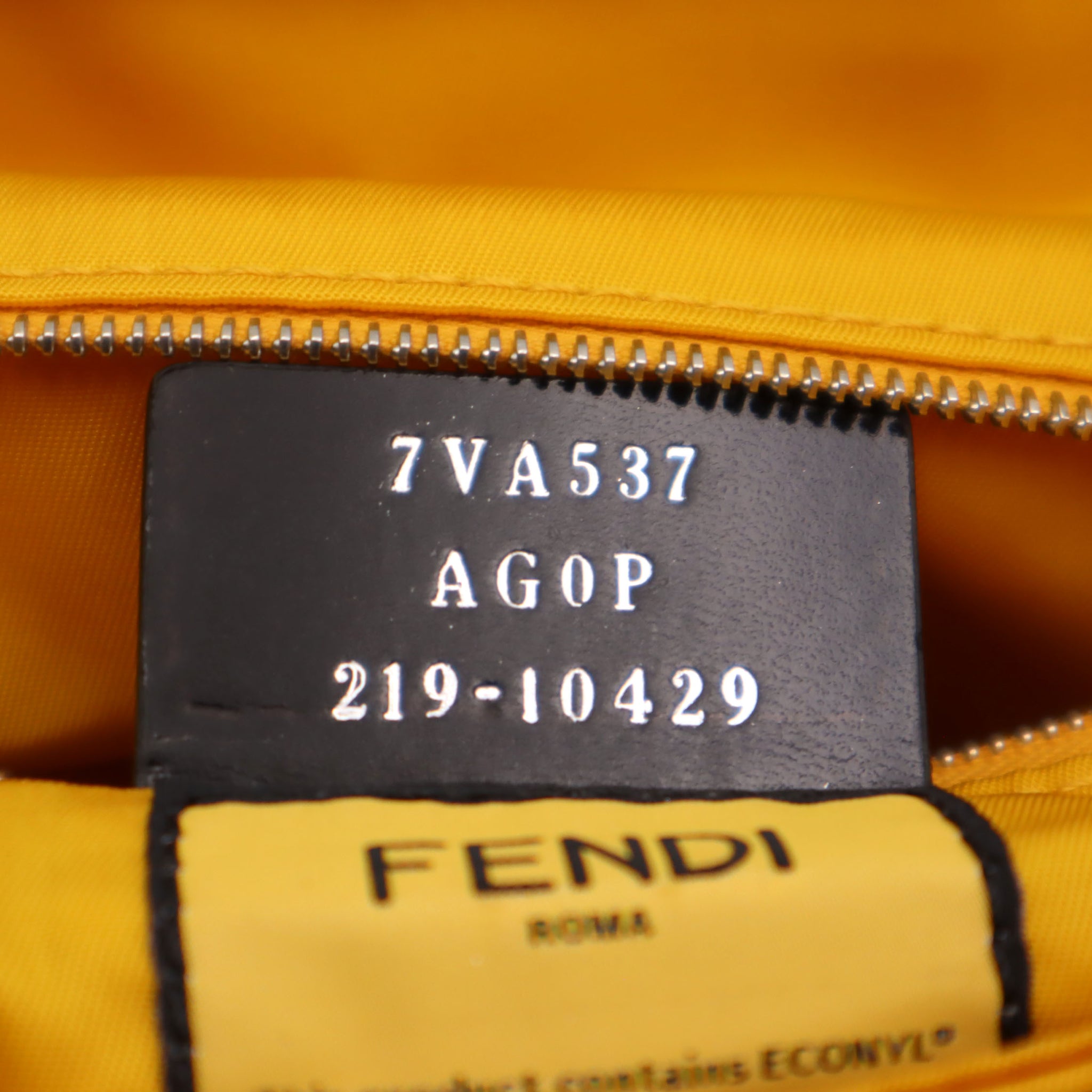 Fendi Econyl Nylon Baguette Medium Messenger Bag