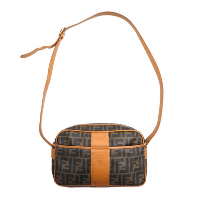 Fendi Zucca Canvas Crossbody Bag