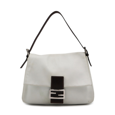 Fendi Leather Mamma Bucket Shoulder Bag