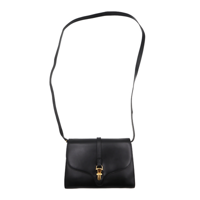 Gucci Leather Flap Shoulder Bag