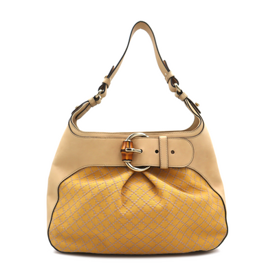 Gucci Diamante Canvas Shoulder Bag