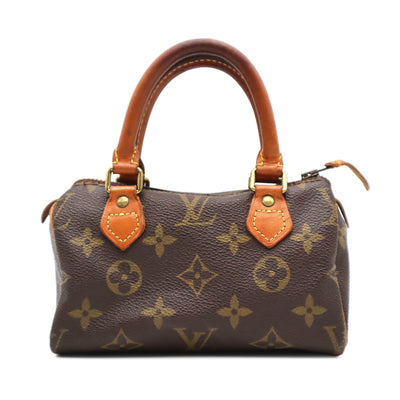 Louis Vuitton Monogram Canvas Mini Speedy Boston Bag