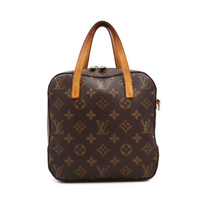 Louis Vuitton Monogram Canvas Spontini Handbag AR0025