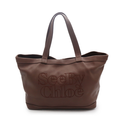 Chloe See By Chloe Leather Tote Bag