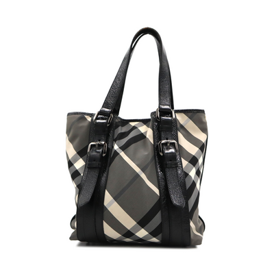 Burberry Nova Check Nylon Tote Bag