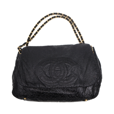 Chanel Patent Leather Rock and Chain Shoulder Bag 2006-2008 11479358