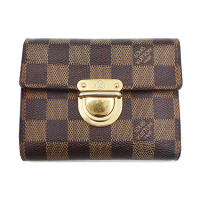 Louis Vuitton Damier Ebene Koala Compact Wallet CA1015