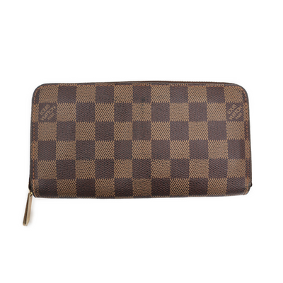 Louis Vuitton Damier Ebene Canvas Zippy Wallet CA0097