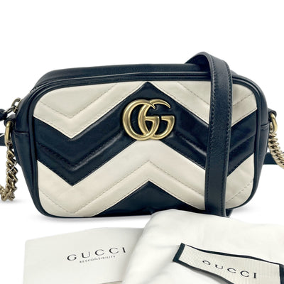 Gucci GG Marmont Calfskin Chain Shoulder Bag